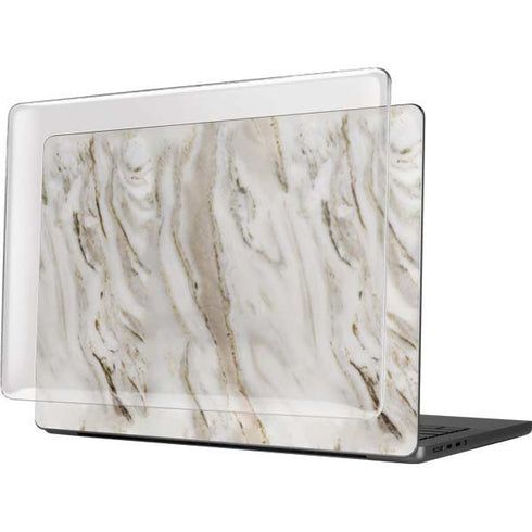 Vanilla Marble MacBook Pro 14in (2021-24) Case plus Skin